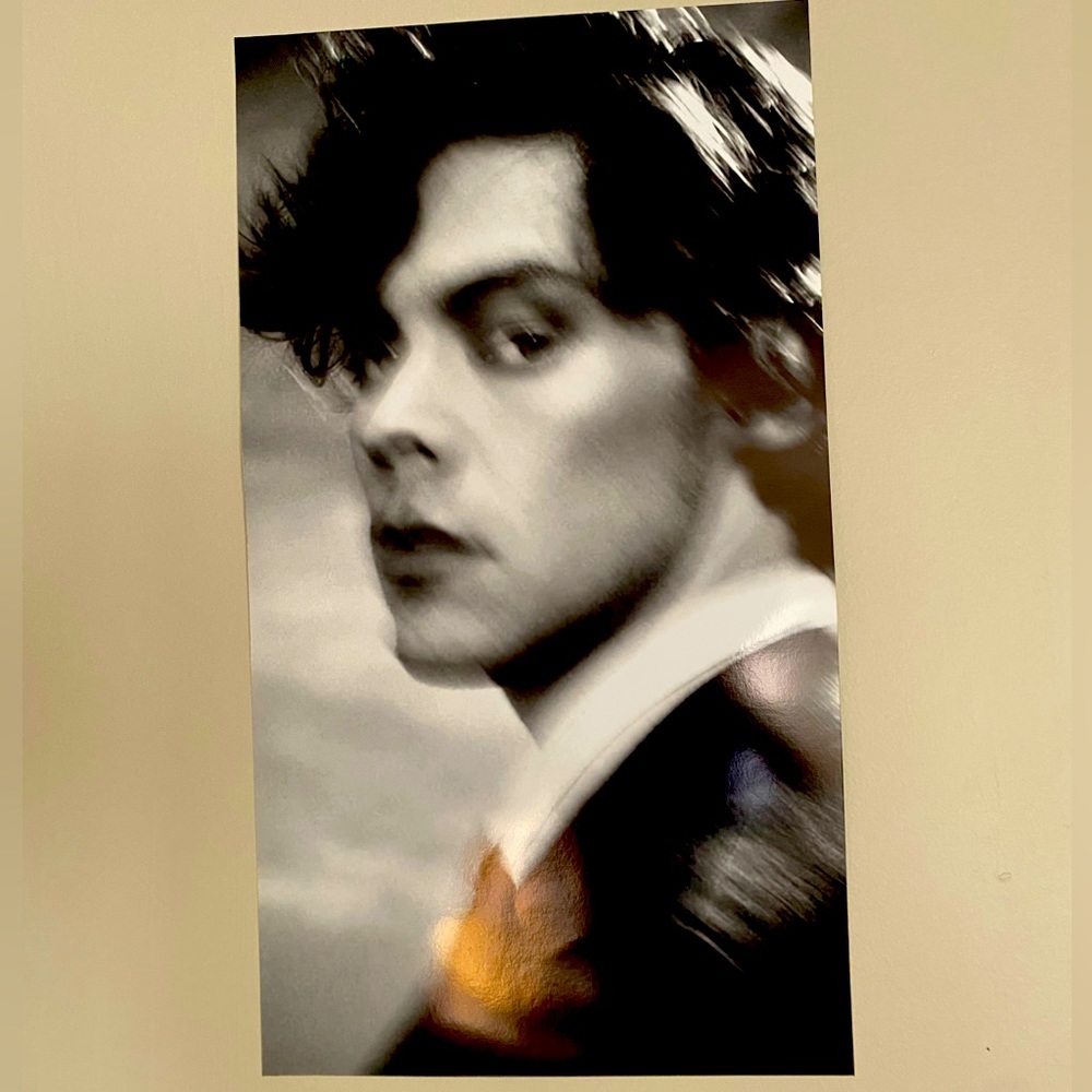 Harry’s Styles Beauty Papers Photoshoot Poster